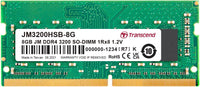 Transcend 8GB DDR4 3200MHz