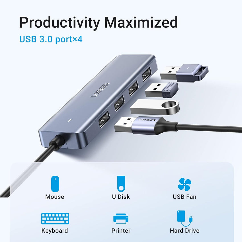 Ugreen USB-C to USB 3.0 4-Port Hub