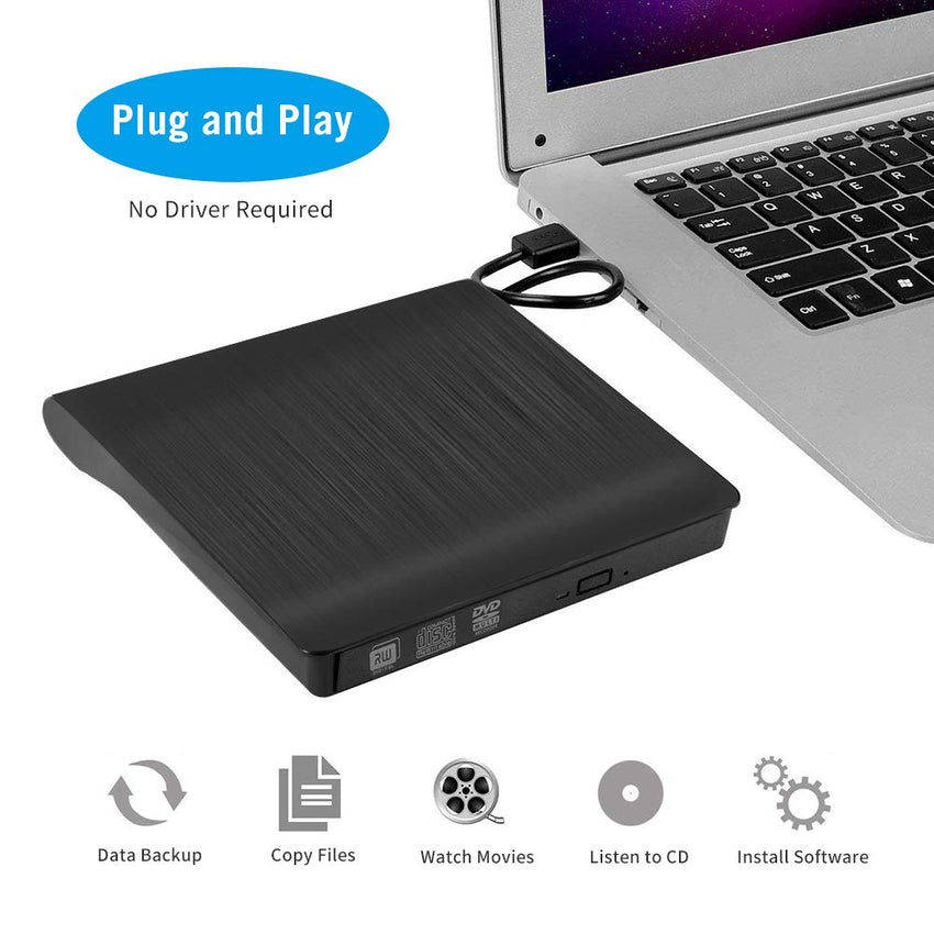 Pop-Up Mobile External DVD-RW USB 3.0