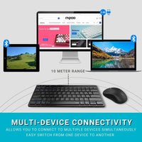 Rapoo 8000GT Multi-mode Wireless Keyboard & Mouse