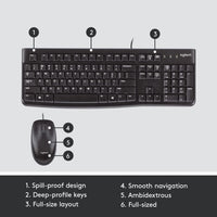 Logitech MK120 Keyboard and Mouse