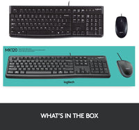 Logitech MK120 Keyboard and Mouse