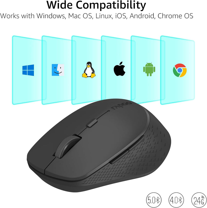 Rapoo M300G Silent Multi-Mode Wireless Mouse