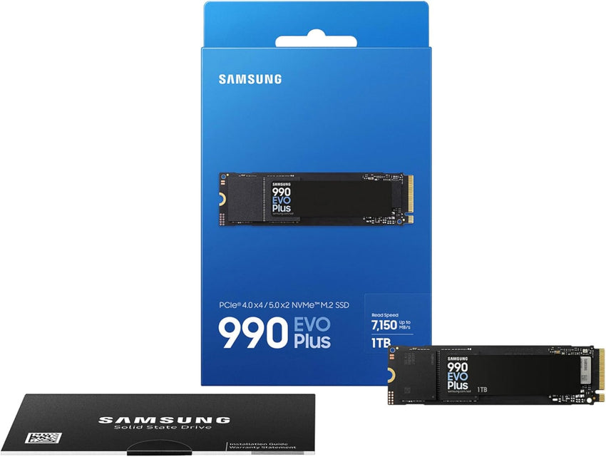 Samsung 990 evo plus 1TB PCle 4.0x4 / 5.0x2 NVMe M.2 SSD