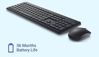 Dell KM3322W Wireless Keyboard and Mouse
