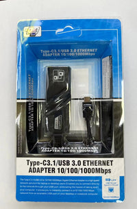 Type-C 3.1 USB 3.0 Ethernet adapter 10/100/1000 Mbps