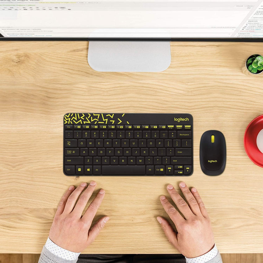Logitech MK245 NANO Colorful and Compact Wireless Keyboard & Mouse