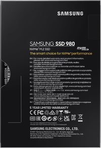 Samsung Evo 980 250GB NVMe M.2 SSD