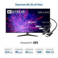 DisplayPort to Type-C Cable 1.5M