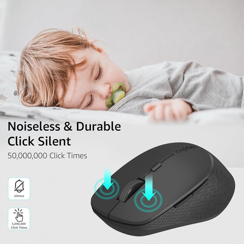 Rapoo M300G Silent Multi-Mode Wireless Mouse