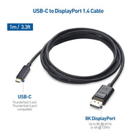 DisplayPort to Type-C Cable 1.5M