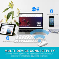 Rapoo 9300S Multi-mode Wireless Keyboard & Mouse