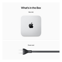 Apple Mac Mini M2 Chip 8-core CPU 10-core GPU, 8GB RAM, 256GB SSD Silver