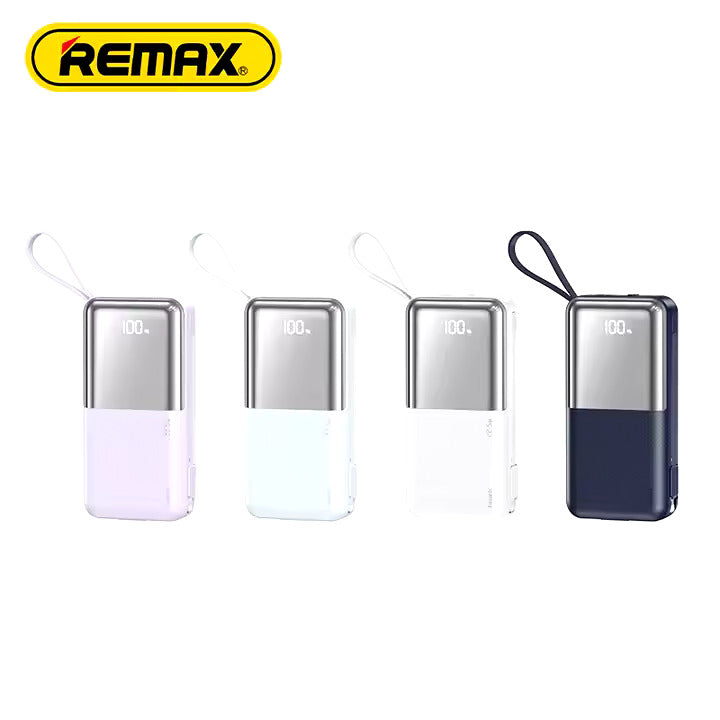 Remax Power Bank With Cable Type-C, Light 10000mAh