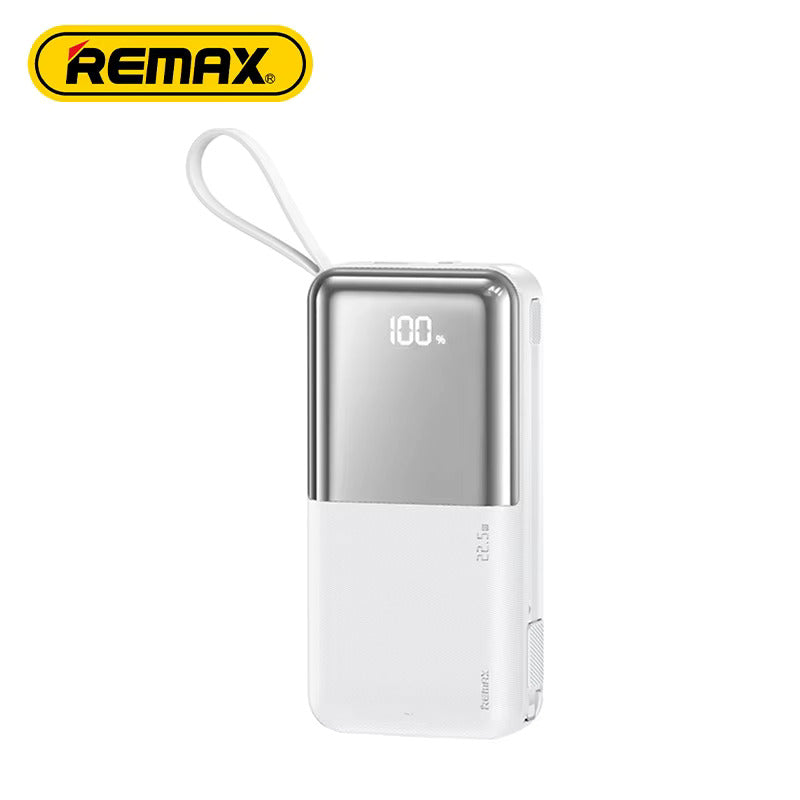 Remax Power Bank With Cable Type-C, Light 10000mAh