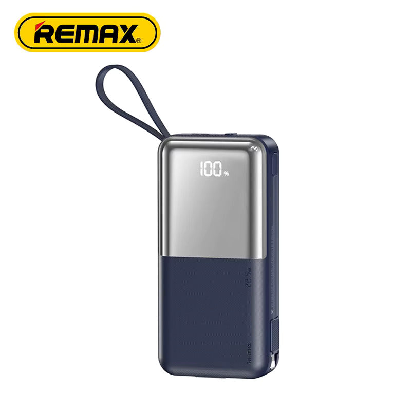 Remax Power Bank With Cable Type-C, Light 10000mAh