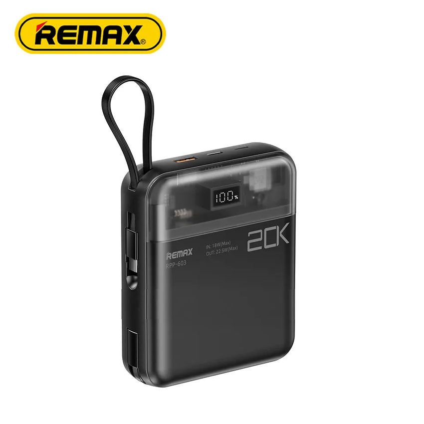 Remax 20000mAh Power Bank With Fast Charging