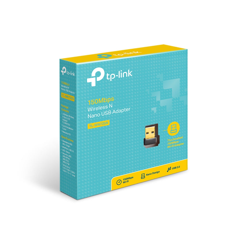 Tp-Link TL-WN725N 150 Mbps Wireless N Nano USB Adapter