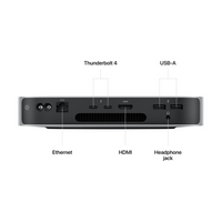 Apple Mac Mini M2 Chip 8-core CPU 10-core GPU, 8GB RAM, 256GB SSD Silver